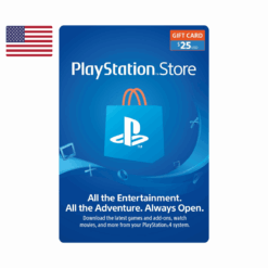 Playstation Network Card $25 EE.UU (Tarjeta Física)
