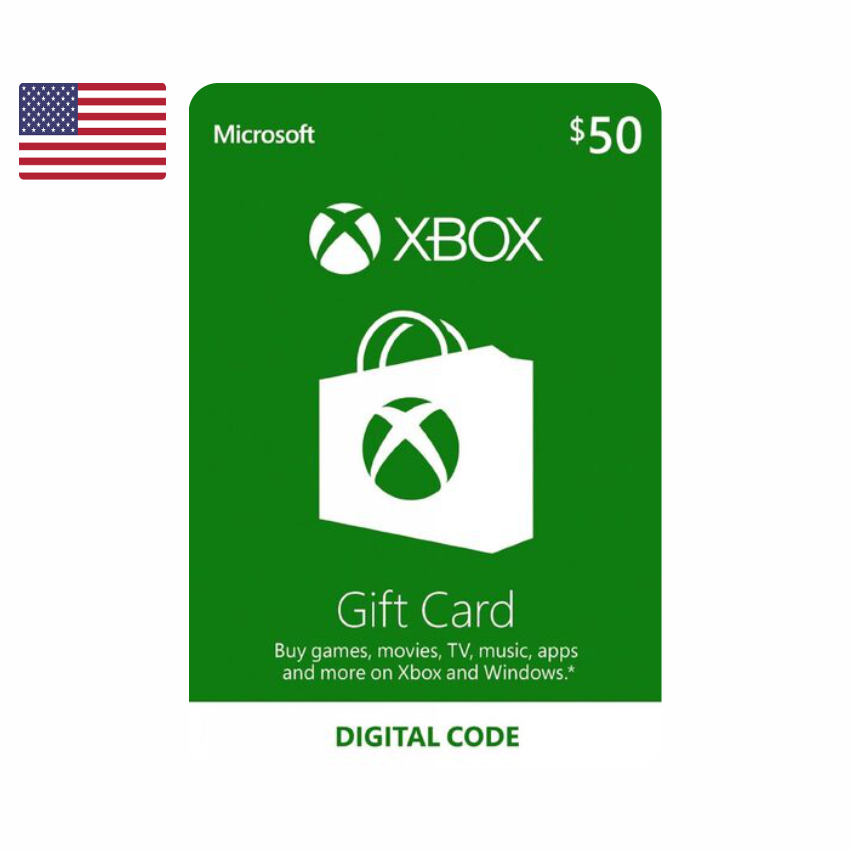 Xbox Gift Cards 50 Games Caxas