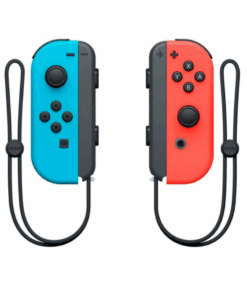Alternative view of JOY CON (LR) ROJO NEON AZUL NEON