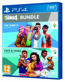 THE SIMS 4 BUNDLE THE SIMS 4 WITH CATS & DOGS EXPANSION PACK (PS4)