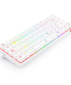Alternative view of TECLADO REDRAGON DRAGONBORN K630W RGB BLANCO MECANICO 60%
