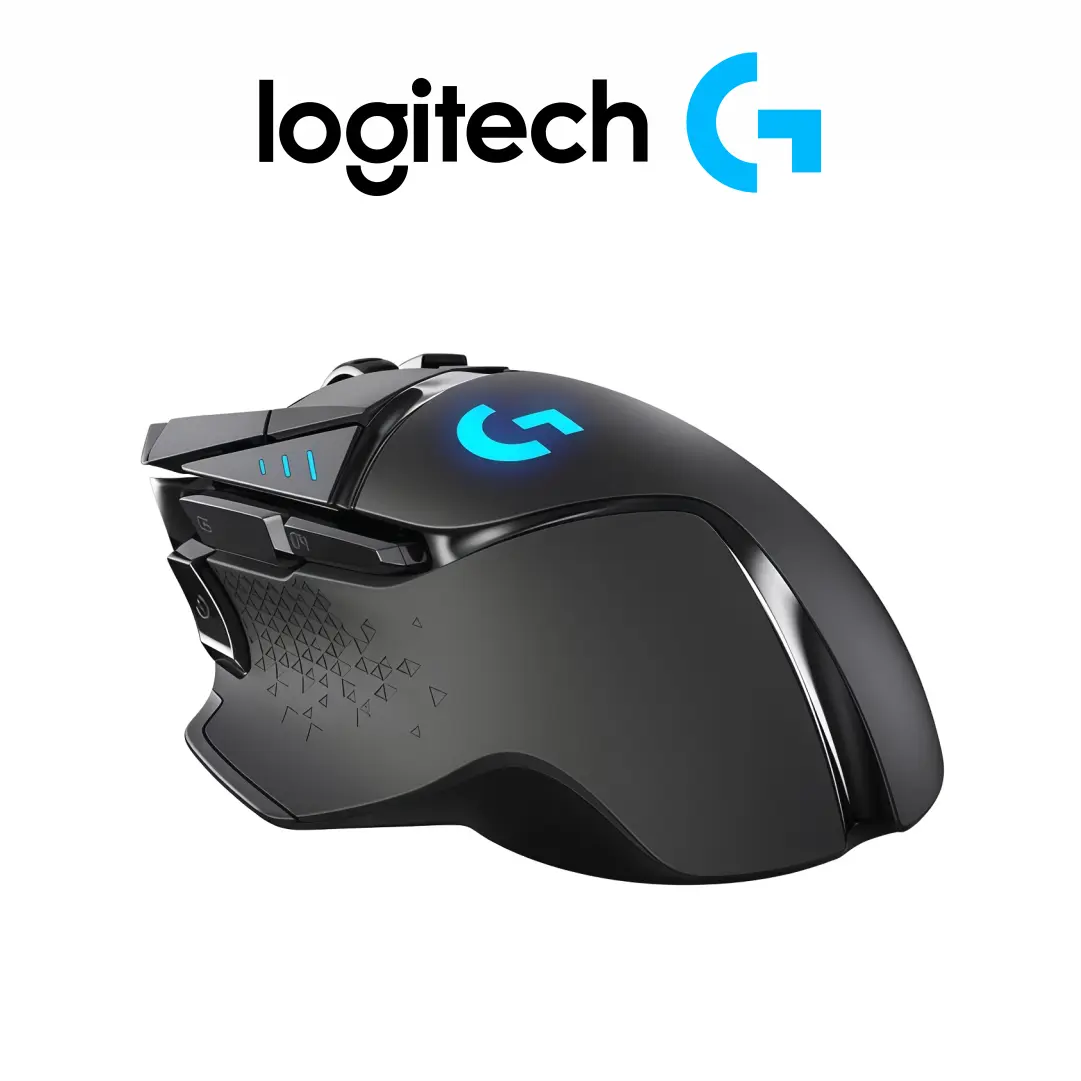 Mouse Gamer Inalambrico Logitech G502 Lightspeed Sensor Hero 25K con Pesas Ajustables (Negro) - Imagen 3