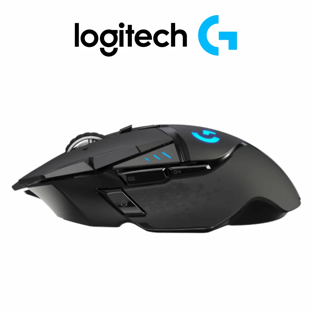 Mouse Gamer Inalambrico Logitech G502 Lightspeed Sensor Hero 25K con Pesas Ajustables (Negro) - Imagen 6