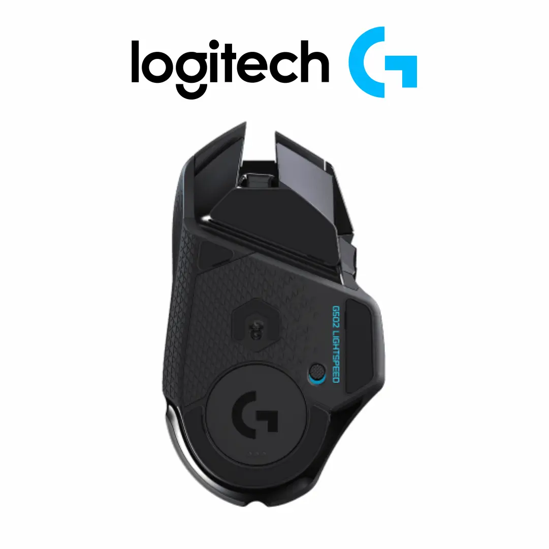 Mouse Gamer Inalambrico Logitech G502 Lightspeed Sensor Hero 25K con Pesas Ajustables (Negro) - Imagen 5