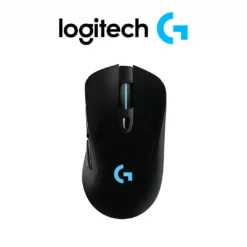 Alternative view of Mouse Gamer Inalambrico Logitech G703 Lightspeed Sensor Hero 25K RGB (Negro)