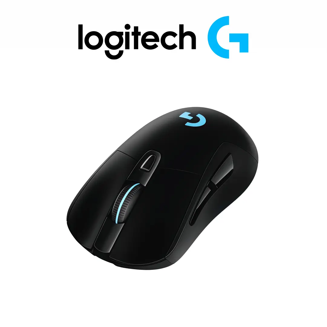 Mouse Gamer Inalambrico Logitech G703 Lightspeed Sensor Hero 25K RGB (Negro) - Imagen 3
