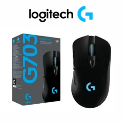 Mouse Gamer Inalambrico Logitech G703 Lightspeed Sensor Hero 25K RGB (Negro)