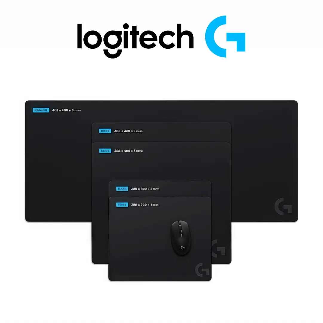 Mouse Pad Gamer Extra Grande XL Logitech G840 de Tela 90x40cm Base Antideslizante (Negro) - Imagen 4