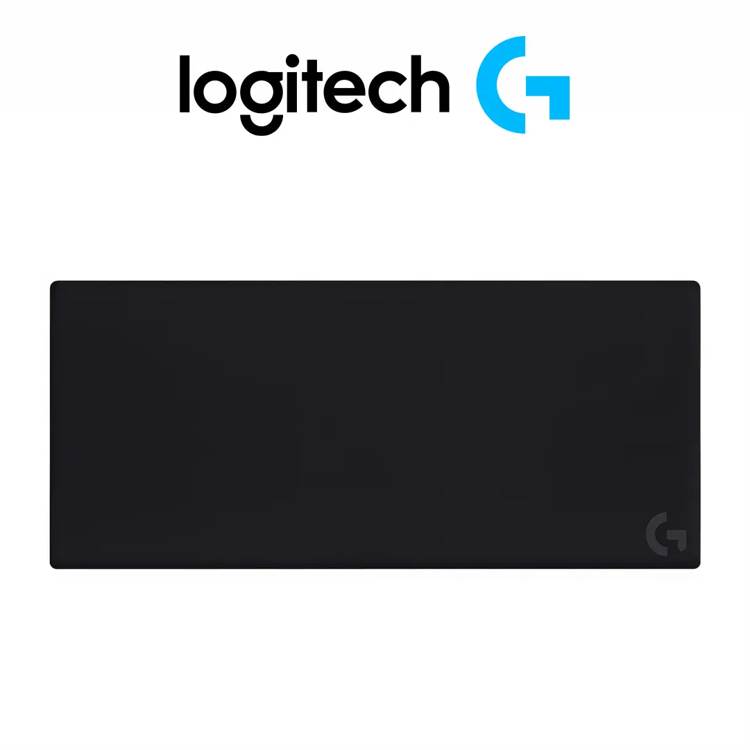 Mouse Pad Gamer Extra Grande XL Logitech G840 de Tela 90x40cm Base Antideslizante (Negro)