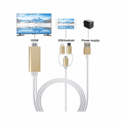 Alternative view of ADAPTADOR HDMI A TV PARA CELULAR 5 EN 1