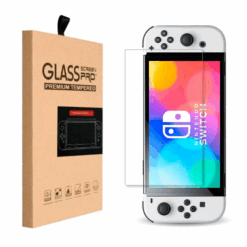 Alternative view of MICA DE VIDRIO TEMPLADO PARA NINTENDO SWITCH OLED