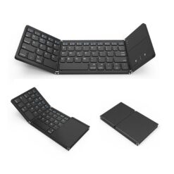 Alternative view of TECLADO MINI INALAMBRICO BLUETOOTH PLEGABLE CON TOUCH PAD