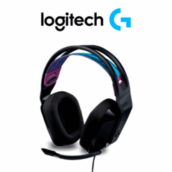 AUDIFONO LOGITECH G G335 NEGRO CON MICROFONO JACK 3.5MM