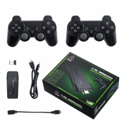 CONSOLA M8 INALAMBRICA DE VIDEOJUEGOS RETRO (10000 Juegos, Mando a Pila)