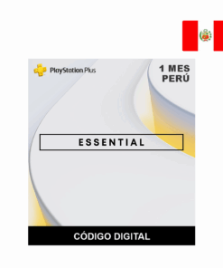 PLAYSTATION PLUS ESSENTIAL 1 MES PERÚ (Código Digital)
