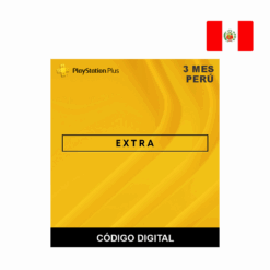 PLAYSTATION PLUS EXTRA 3 MES PERÚ (Código Digital)