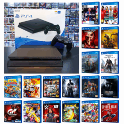 PLAYSTATION 4 SLIM 1TB LLENA DE JUEGOS PS4 [PRODUCTO DE SEGUNDA]