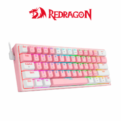 Alternative view of TECLADO REDRAGON FIZZ PRO K616 RGB PINK WHITE MECANICO ESPAÑOL USB-C / BLUETOOTH / INALAMBRICO