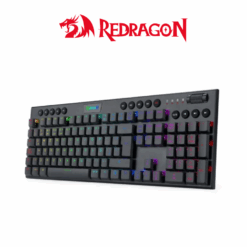 Alternative view of TECLADO REDRAGON HORUS FS K618 RGB NEGRO INALAMBRICO
