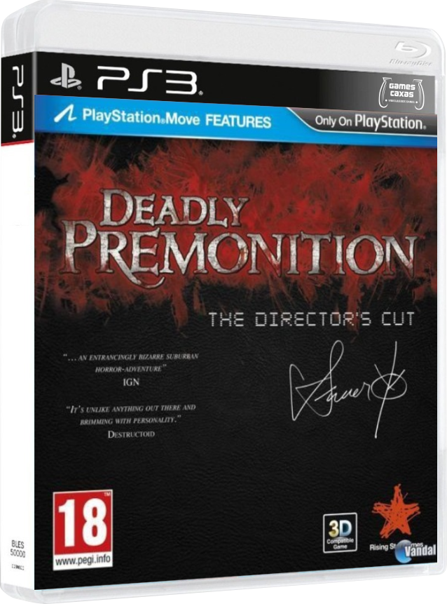 DEADLY PREMONITION THE DIRECTORS CUT PS3 PRODUCTO DE SEGUNDA DEADLY PREMONITION THE DIRECTORS CUT PS3 PRODUCTO DE SEGUNDA