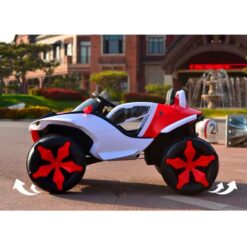Alternative view of CUATRIMOTO ELECTRICA 4 MOTORES TODO TERRENO PARA CONDUCIR Y MECEDORA (CARRO, AUTO, CAMIONETA)