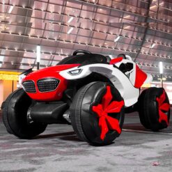 CUATRIMOTO ELECTRICA 4 MOTORES TODO TERRENO PARA CONDUCIR Y MECEDORA (CARRO, AUTO, CAMIONETA)