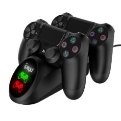 CARGADOR DUAL PARA MANDO PS4 IPEGA