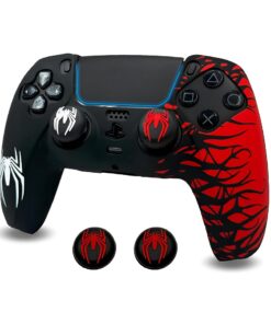 Alternative view of FUNDA DE SILICONA CON DISEÑOS PARA MANDO PS5 MAS 2 GRIPS