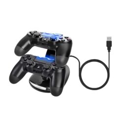 Alternative view of CARGADOR DUAL PARA MANDO PS4 SEISA