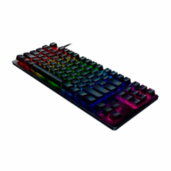 Alternative view of TECLADO GAMER MECANICO HUNTSMAN MINI CHROMA RGB OPTICAL SWITCH PURPURA SP - RAZER