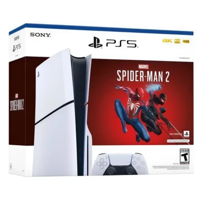 Consola PlayStation 5 Slim 1TB con Lector de Discos + Bundle Marvels Spider-Man 2