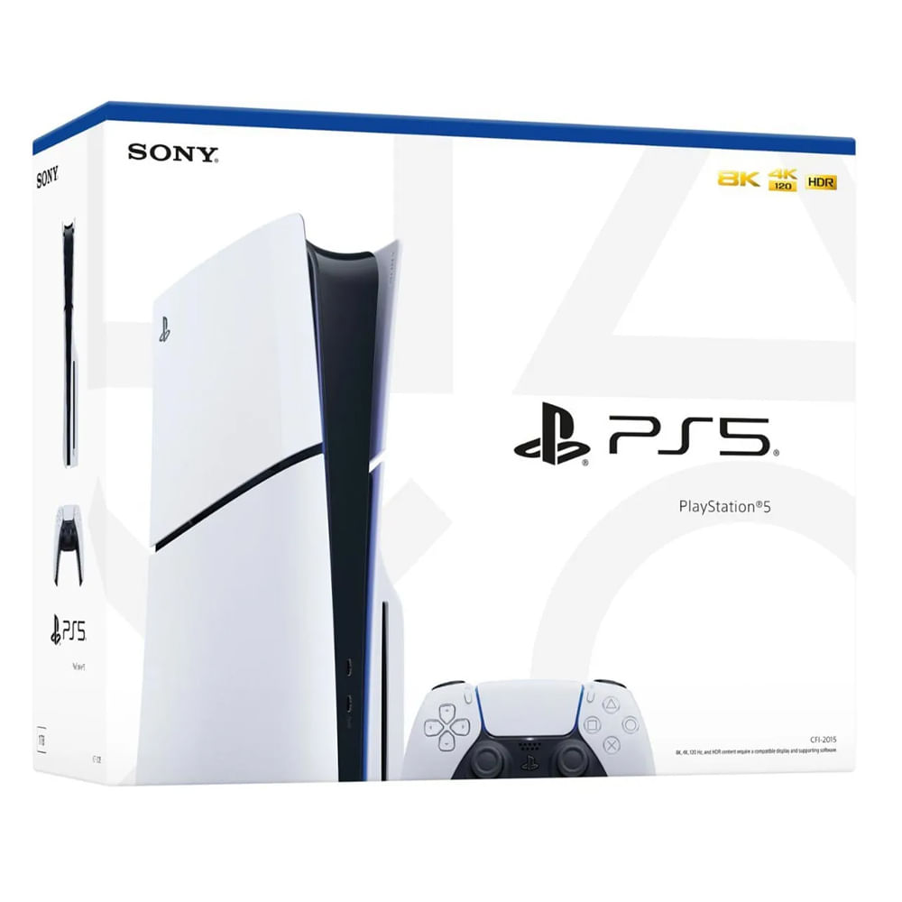 CONSOLA PLAYSTATION 5 SLIM CON LECTOR DE DISCOS
