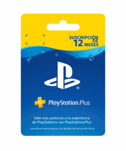 PLAYSTATION PLUS PS PLUS 12 MESES (Tarjeta Fisica)