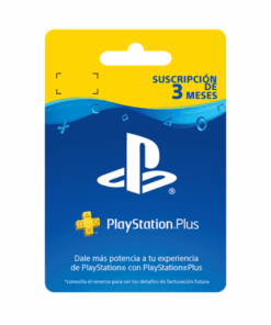 PLAYSTATION PLUS PS PLUS 3 MESES (Tarjeta Fisica)