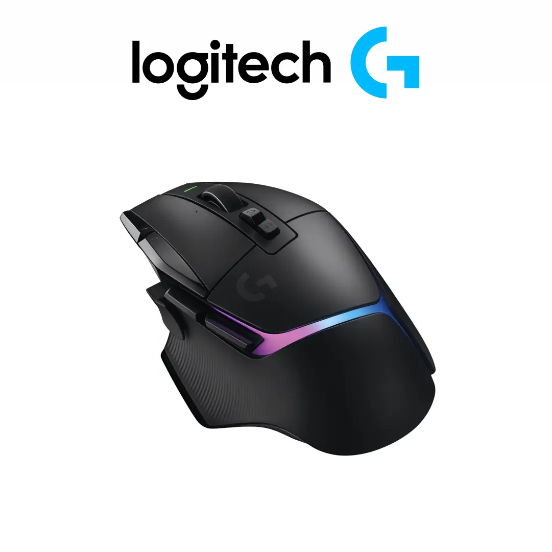 Mouse Gamer Inalambrico Logitech G502 X PLUS Lightspeed Sensor Hero 25K RGB Lightsync (Negro) - Imagen 3