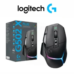 Mouse Gamer Inalambrico Logitech G502 X PLUS Lightspeed Sensor Hero 25K RGB Lightsync (Negro)