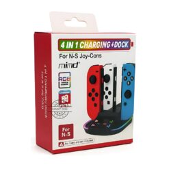 Alternative view of CARGADOR PARA 4 MANDOS (JOYCON) DE NINTENDO SWITCH