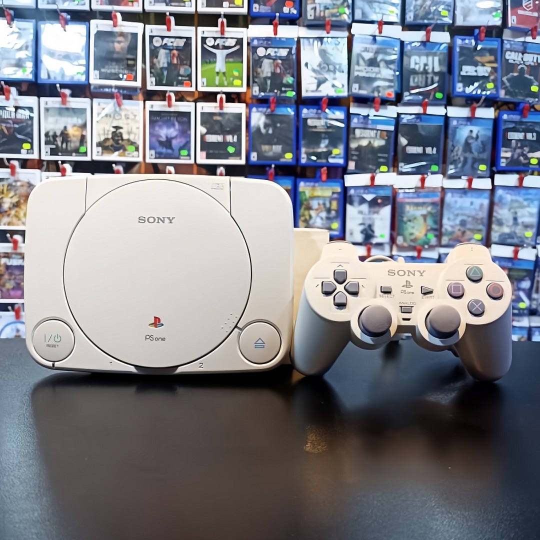 CONSOLA PLAYSTATION 1 SLIM ORIGINAL (Mas 3 Juegos)