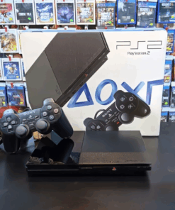 CONSOLA PLAYSTATION 2 SLIM MODELO 90010 (1 Mando + 3 Juegos)