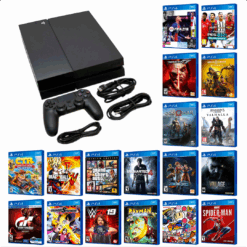 PLAYSTATION 4 FAT 1TB LLENA DE JUEGOS PS4 [PRODUCTO DE SEGUNDA]