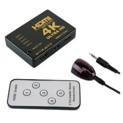 SWITCH HDMI 5 EN 1 CON CONTROL REMOTO