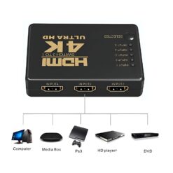 Alternative view of SWITCH HDMI 5 EN 1 CON CONTROL REMOTO
