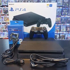 Alternative view of PLAYSTATION 4 SLIM 1TB (REGALO Cargador de Mandos) [PRODUCTO DE SEGUNDA]