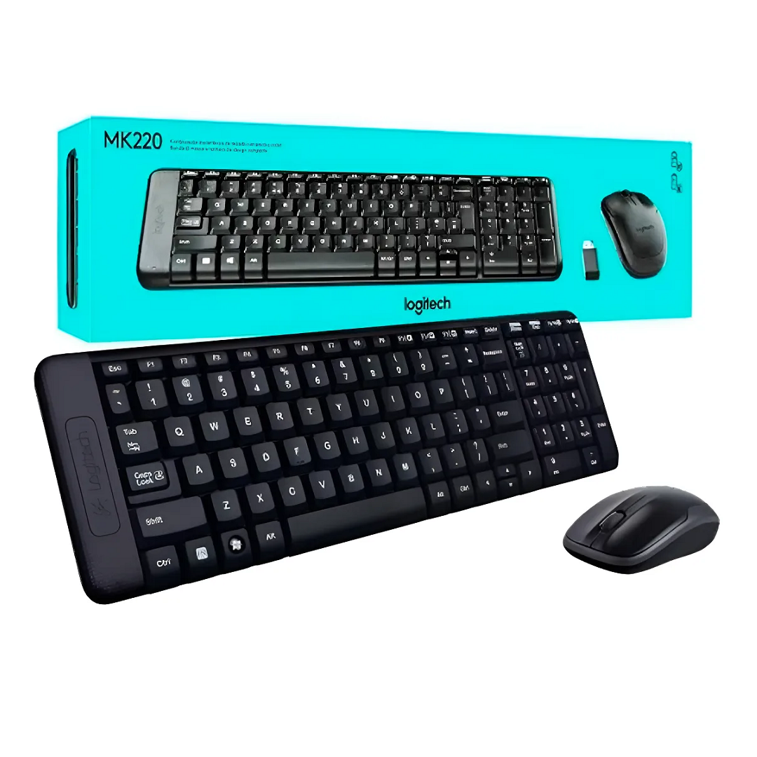 COMBO TECLADO Y MOUSE LOGITECH INALAMBRICO