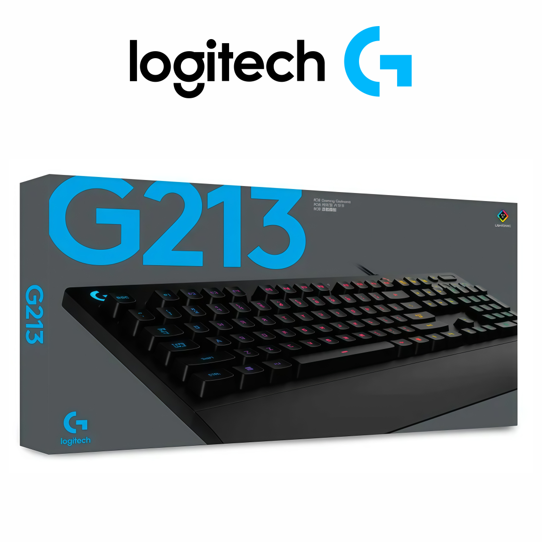 Teclado Logitech G213 Negro Prodigy Rgb Gaming