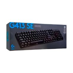 TECLADO LOGITECH G413 TKL SE NEGRO BLACKLIGHT MECANICO GAMING