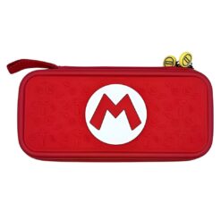 ESTUCHE ROJO PARA NINTENDO SWITCH OLED DE MARIOS BROS