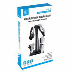 BASE DE CARGA Y ENFRIAMIENTO MULTIFUNCIONAL PARA CONSOLA PS5 SLIM / DIGITAL / MANDO VR2