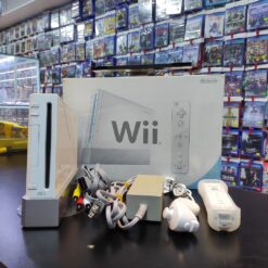 NINTENDO WII COMPLETA CON USB DE 64 GB (Llena de juegos)
