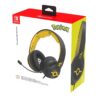 Audifono Gamer Hori Pro Pokemon Pikachu Cool (Color Negro)